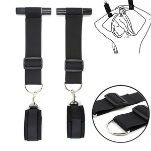 BDSM Bondage Set Flirting Handcuffs&Neck Pillow&Ankle Cuff Restraints Adult Games Sex Toys For Woman Couples Erotic Accessories